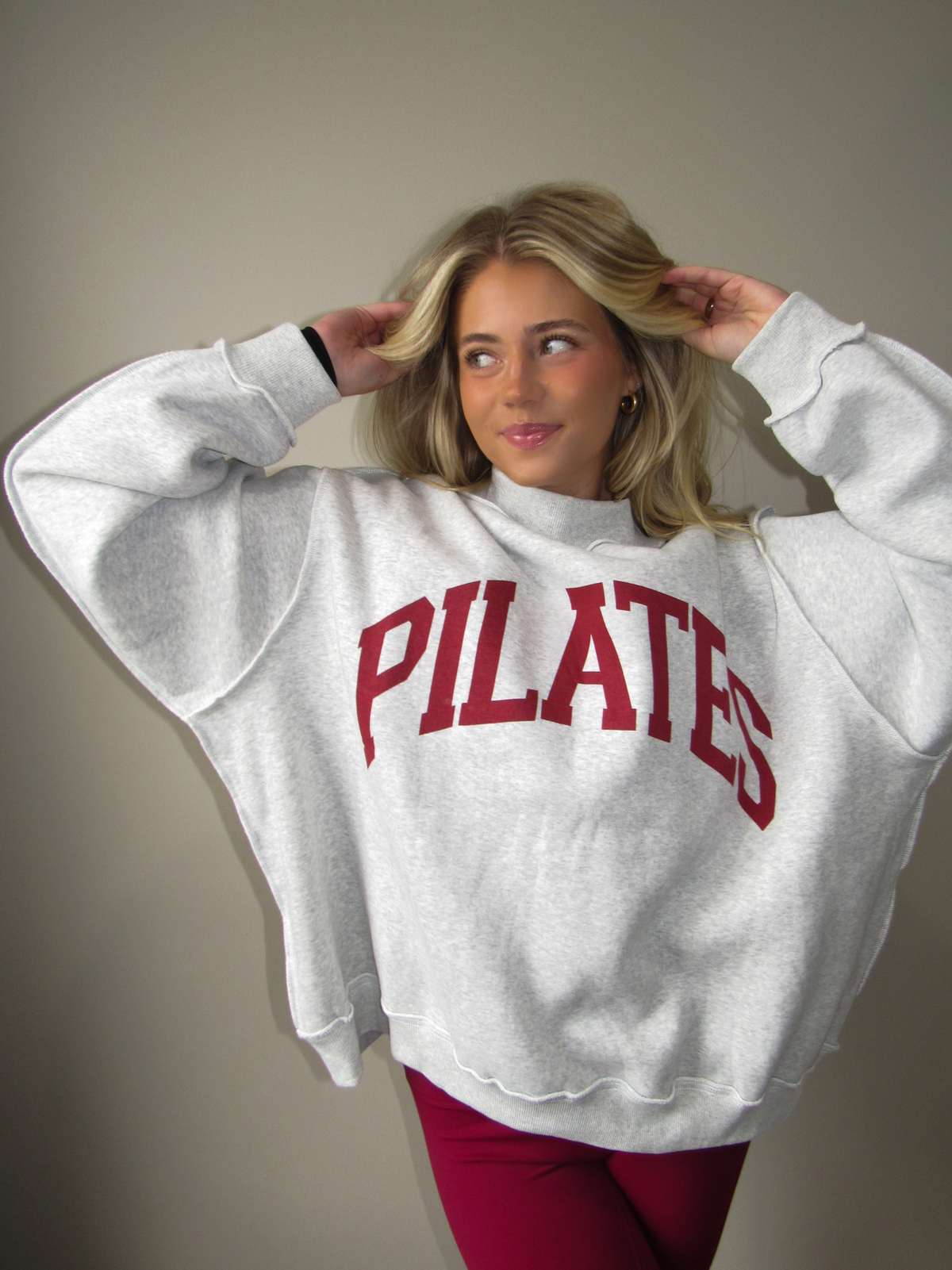 Pilates & Yoga Reversible Mockneck