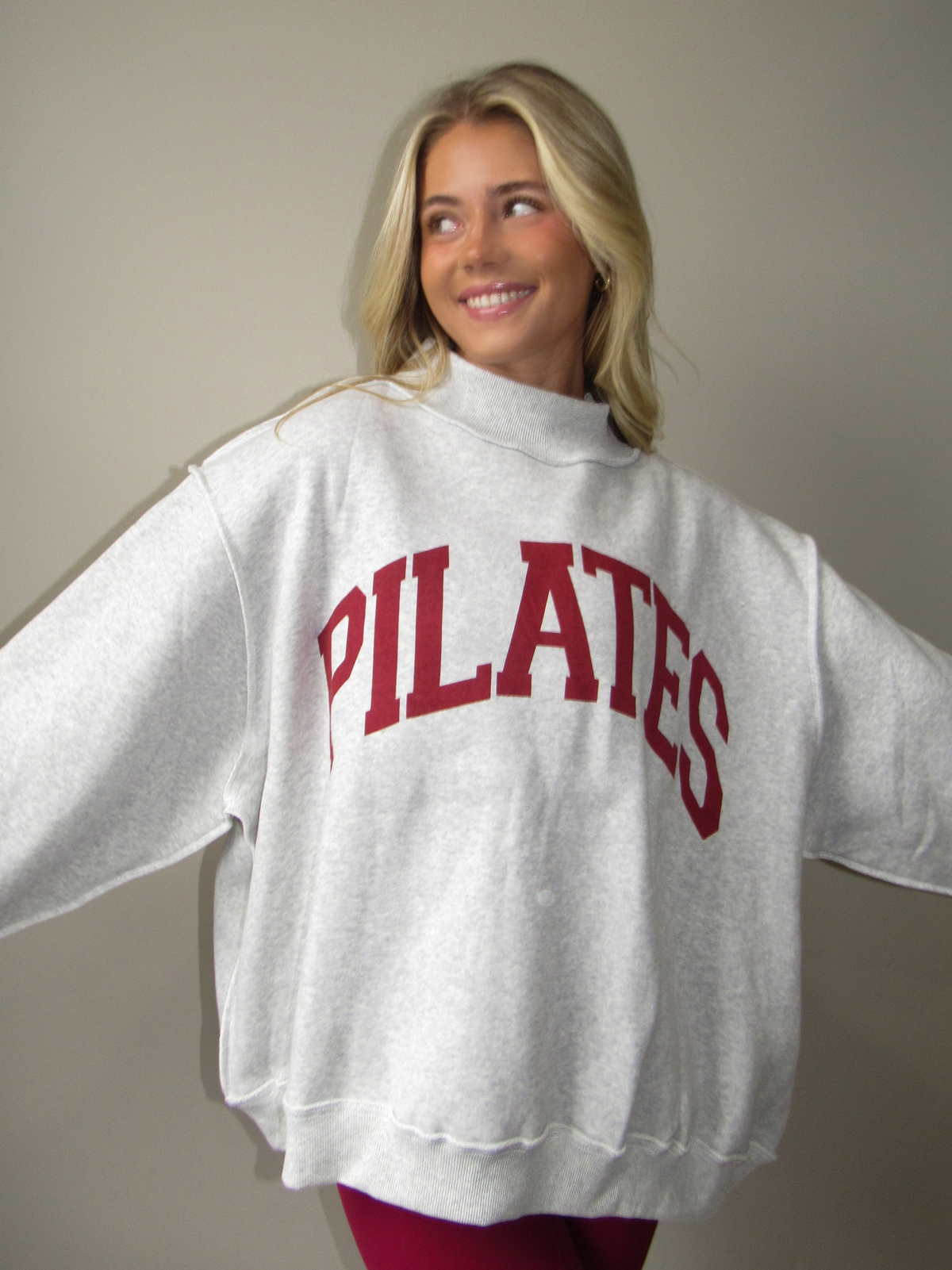 Pilates & Yoga Reversible Mockneck