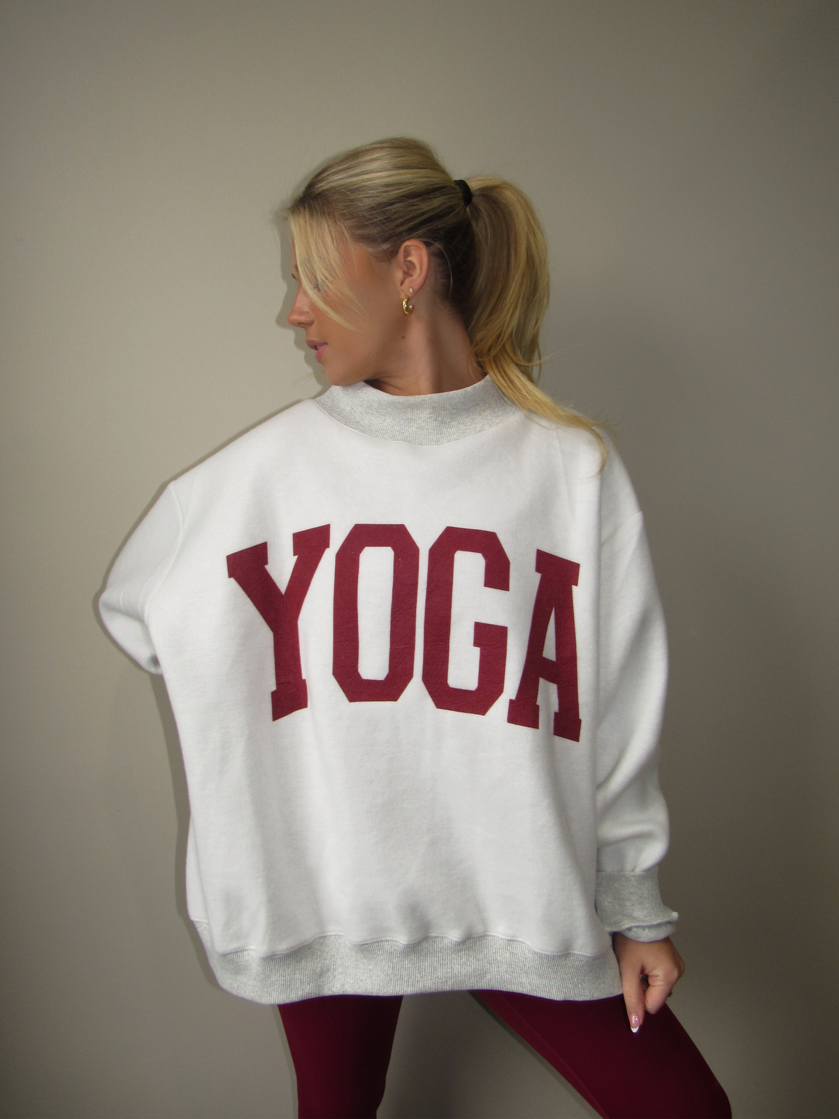 Pilates & Yoga Reversible Mockneck