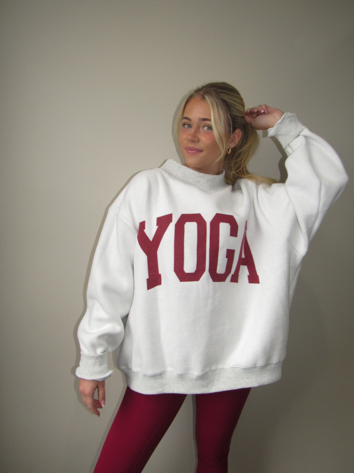 Pilates & Yoga Reversible Mockneck