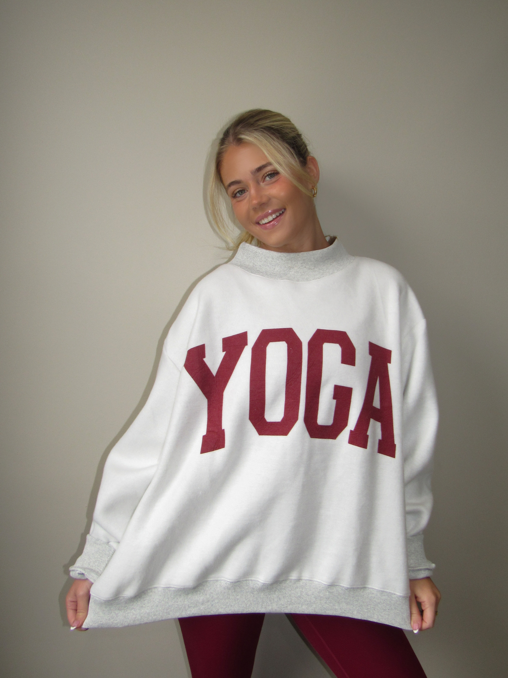 Pilates & Yoga Reversible Mockneck
