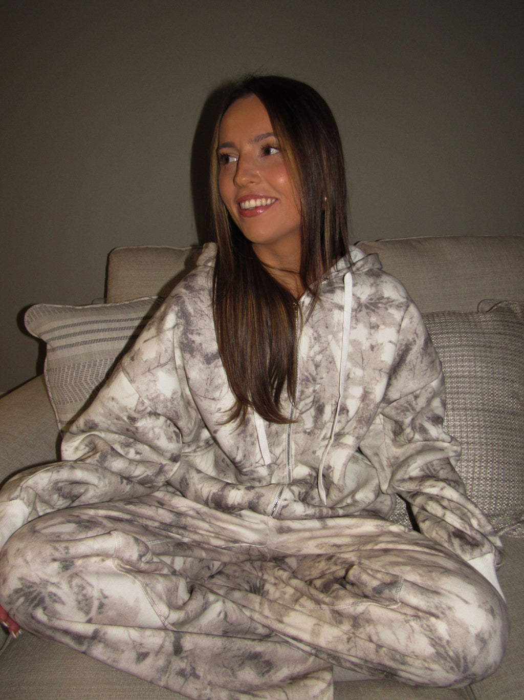 Aspen Haze Zip Hoodie