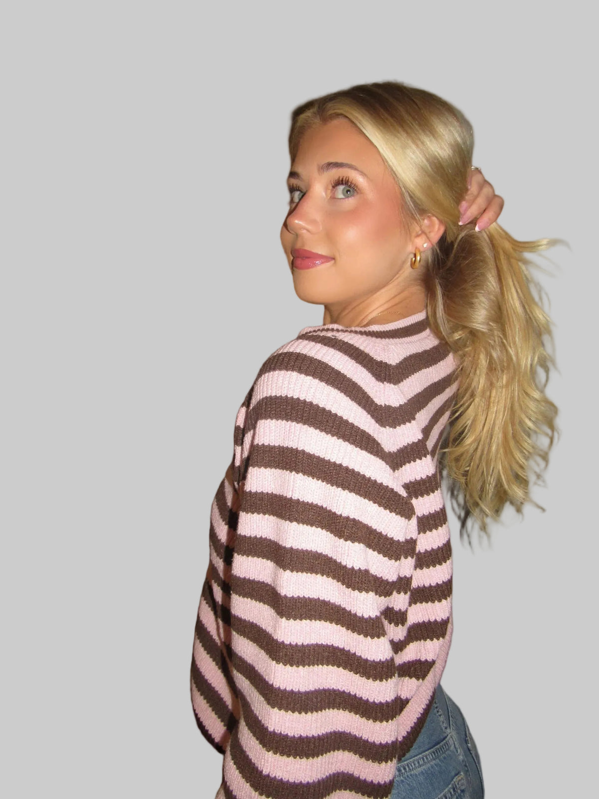 Hallie Striped Sweater