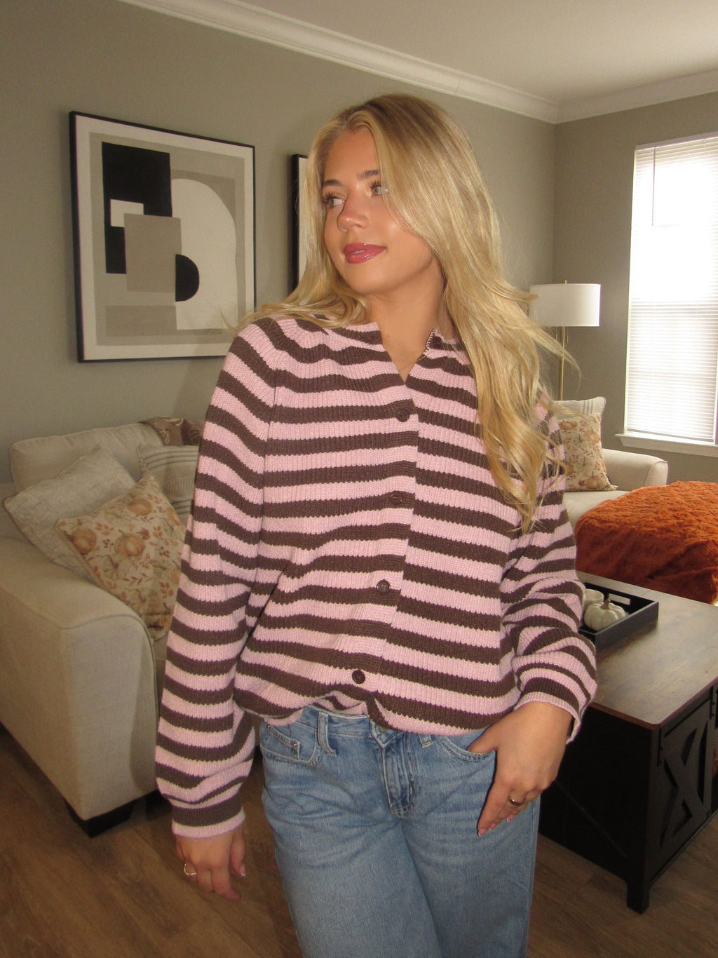 Hallie Striped Sweater