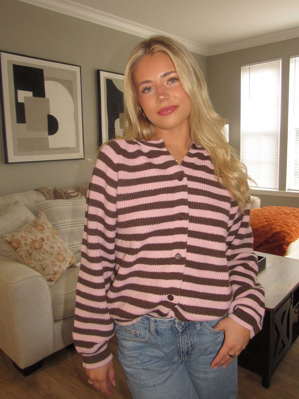 Hallie Striped Sweater
