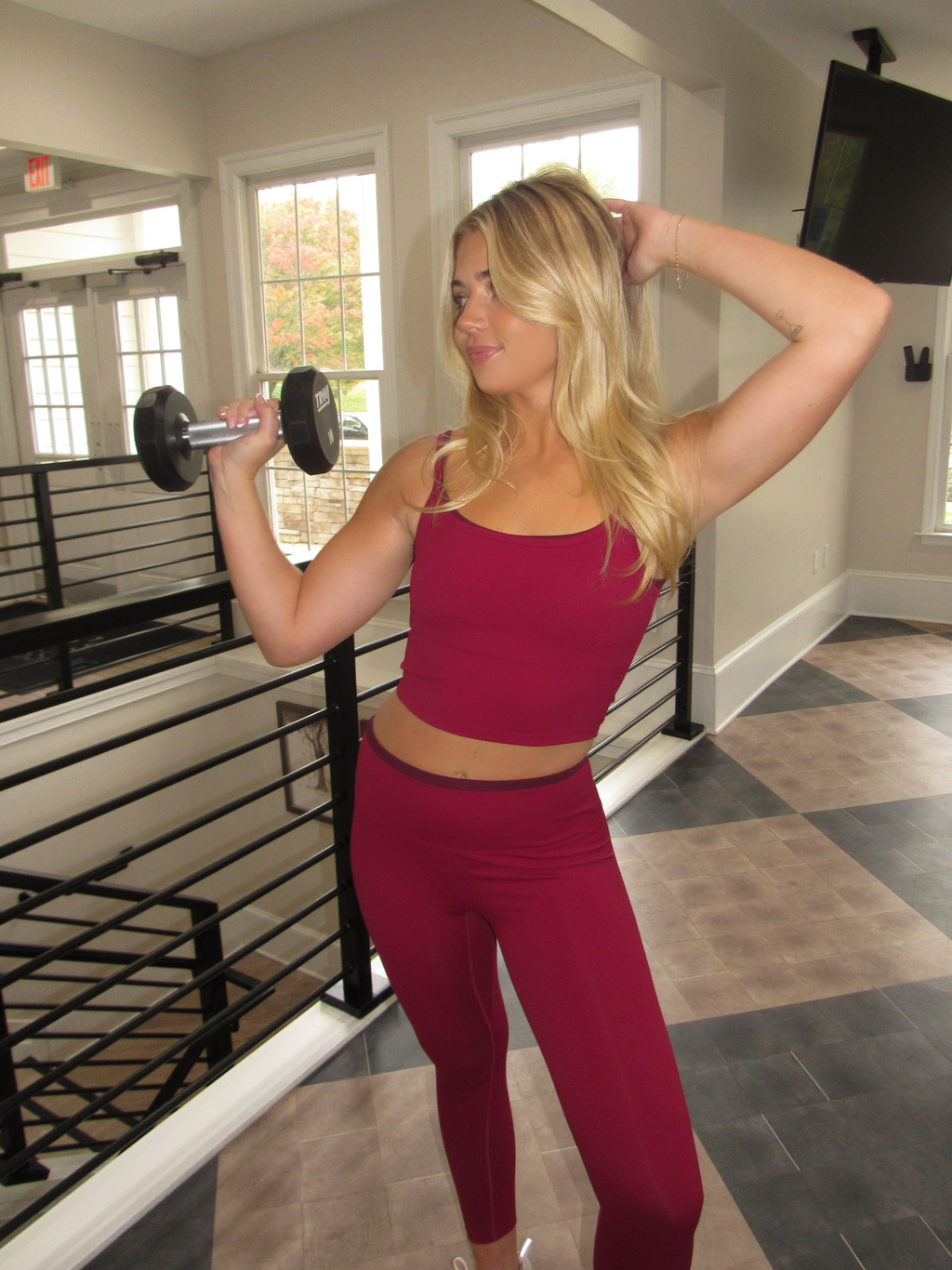 Merlot Sculpt Leggings