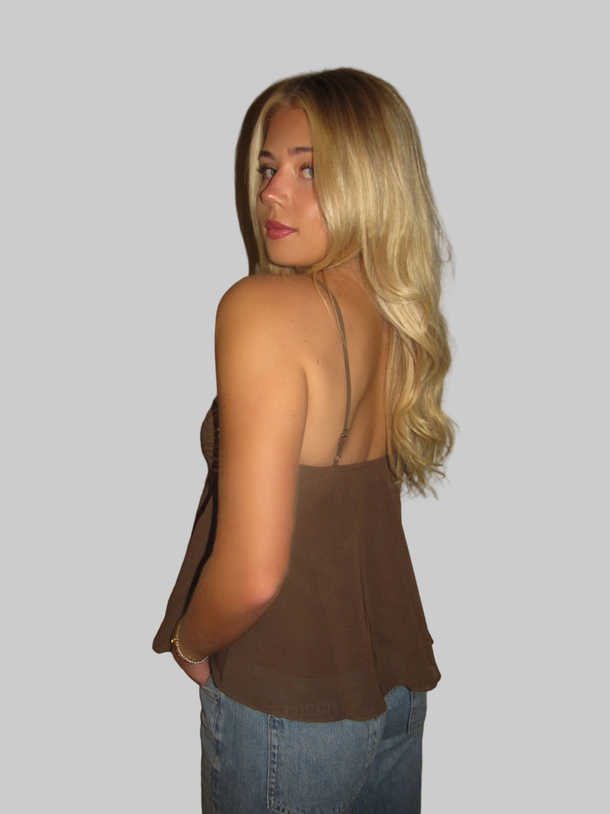Gigi Sequin Cami Top