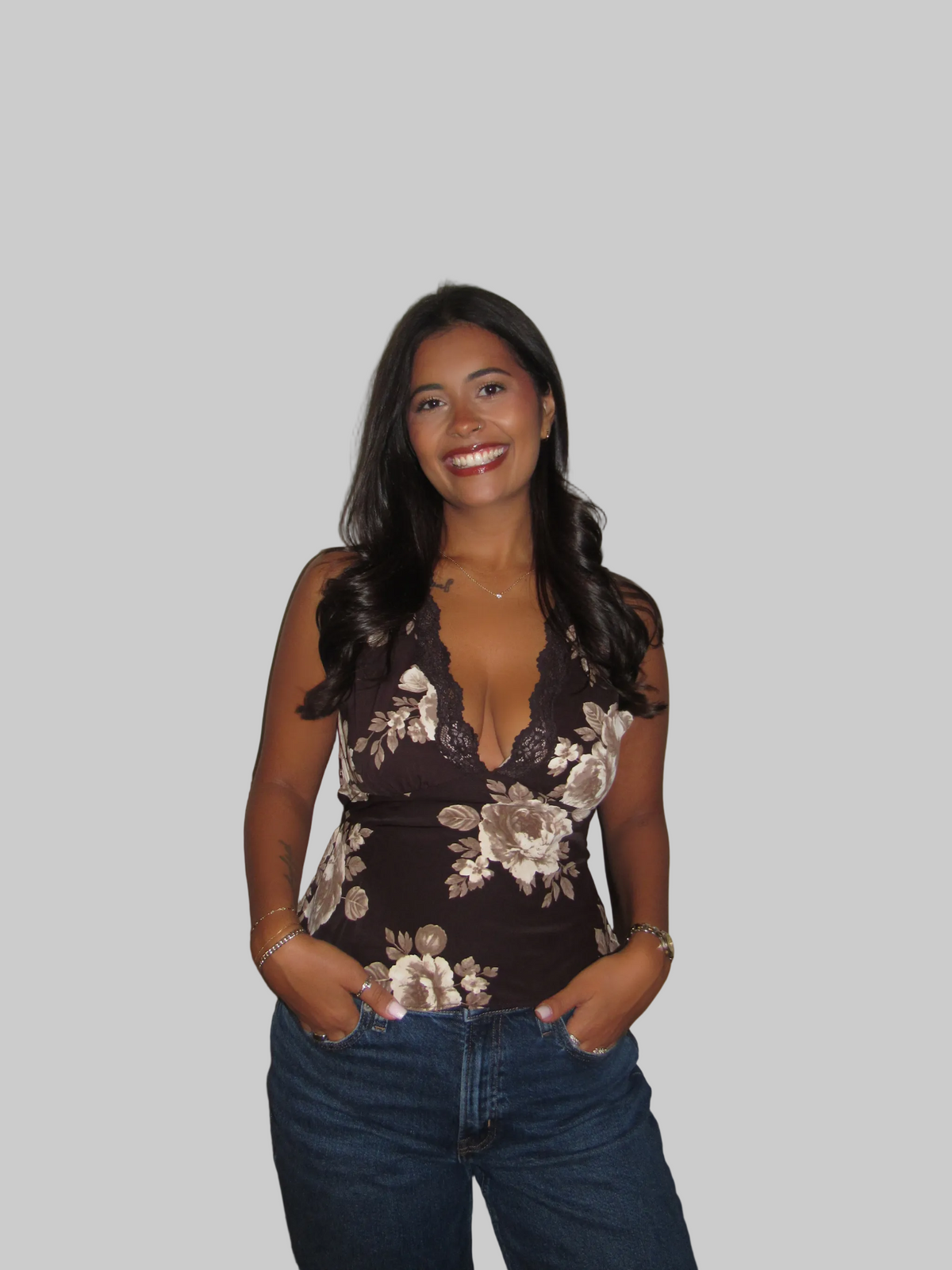 Camille Laced Top