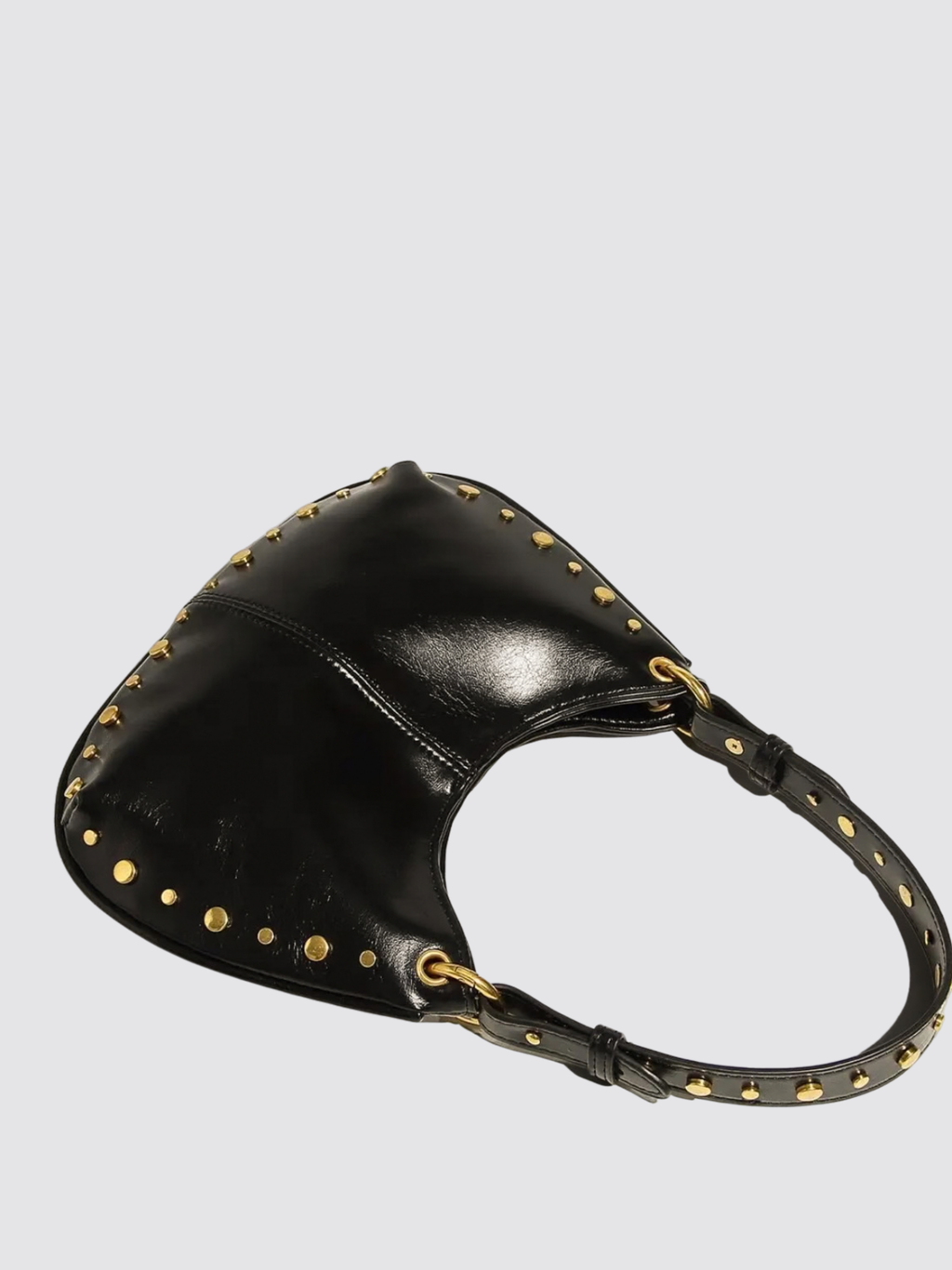 Boston Studded Shoulder Purse