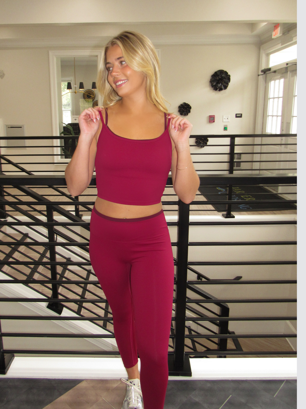 Merlot Sculpt Leggings