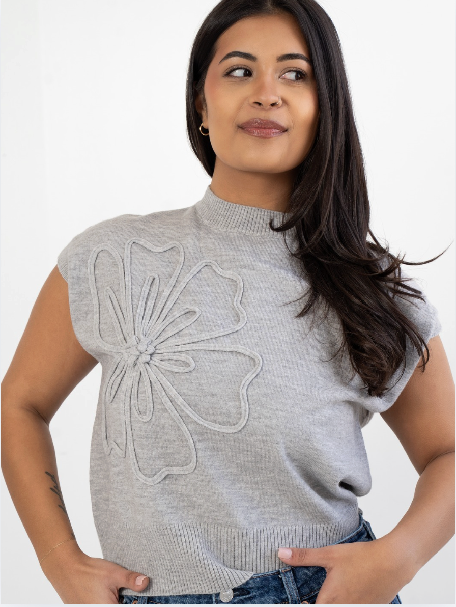 Florence Jacquard Knit Top