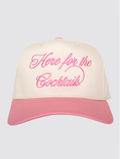 Here for the Cocktails Trucker Hat