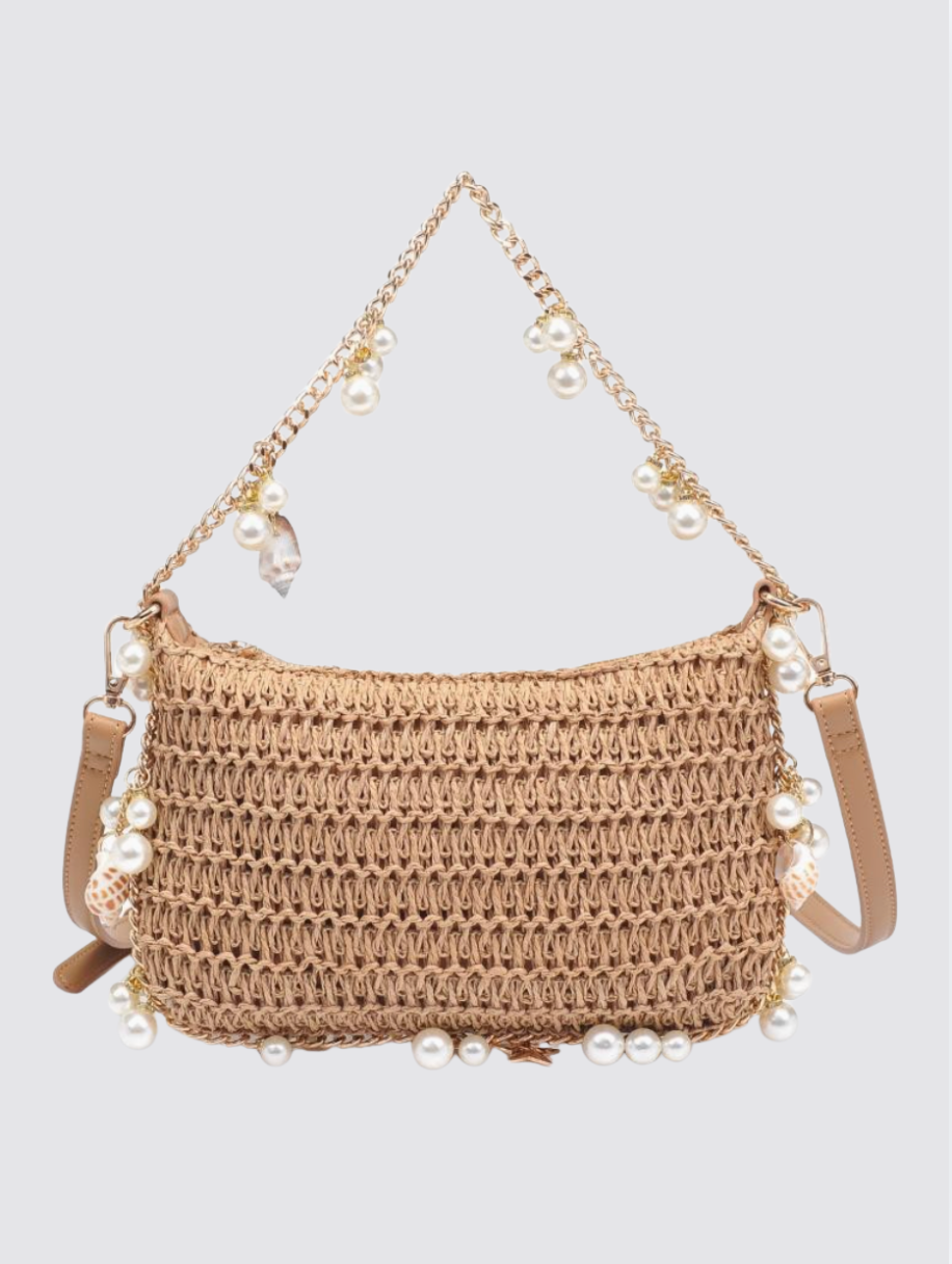 Pearl Charm Mini Shoulder Bag