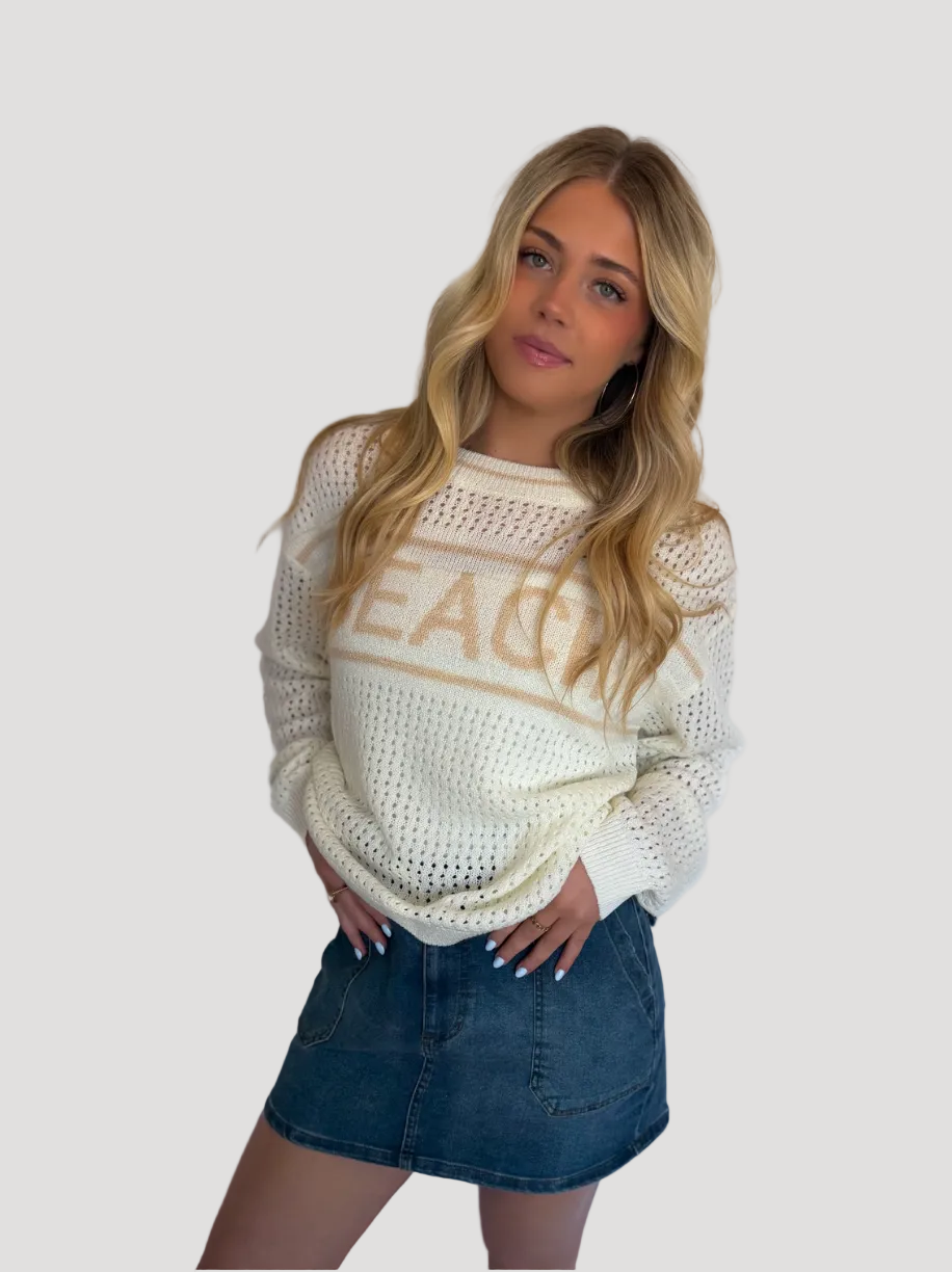 Beach Club Knit Sweater