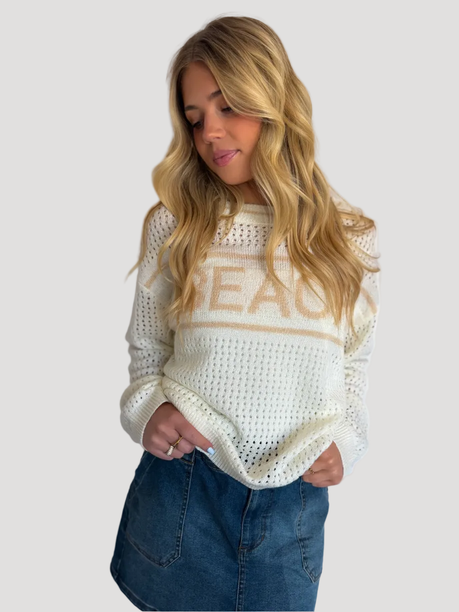 Beach Club Knit Sweater
