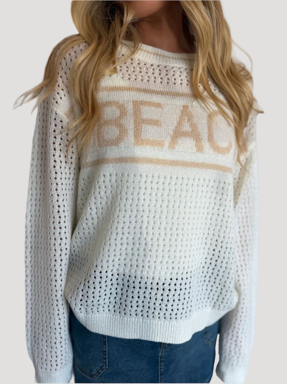 Beach Club Knit Sweater
