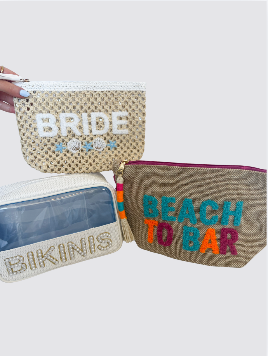 Beach to Bar Zip Pouch