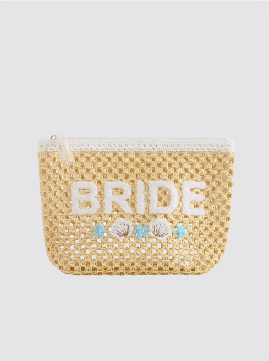 Bride Coastal Zip Pouch