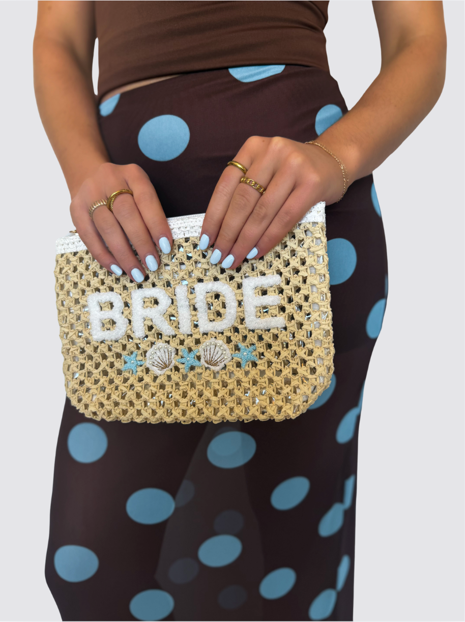 Bride Coastal Zip Pouch
