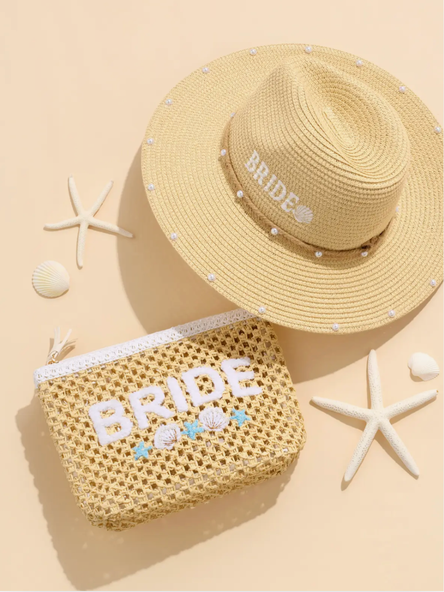 Bride Coastal Zip Pouch