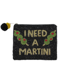 I Need A Martini Coin Purse