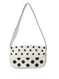 Polka Dot Beaded Shoulder Purse