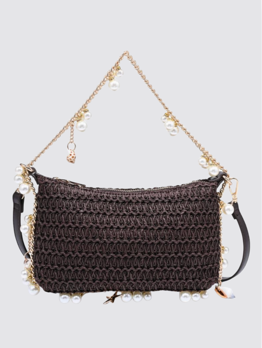 Pearl Charm Mini Shoulder Bag