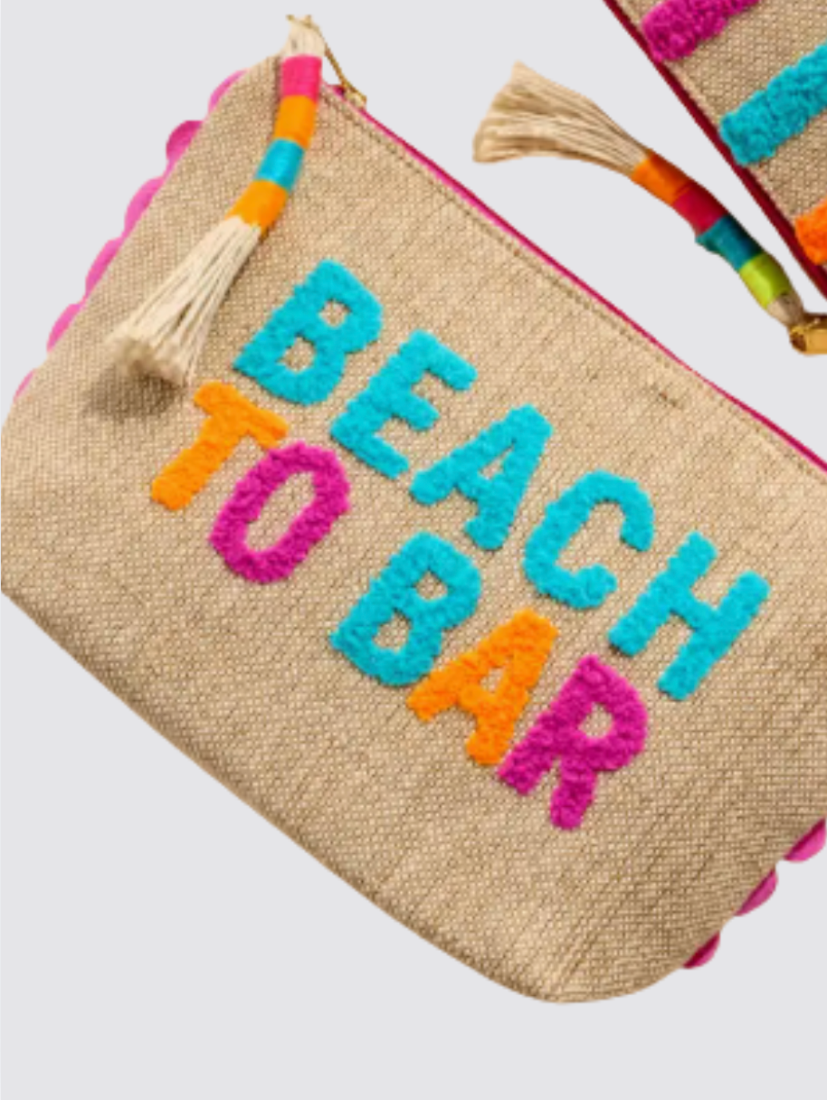 Beach to Bar Zip Pouch