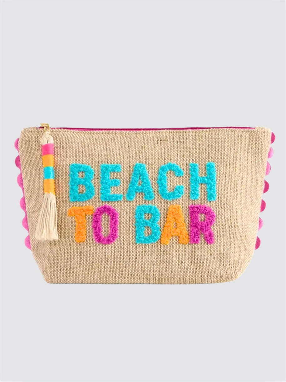 Beach to Bar Zip Pouch