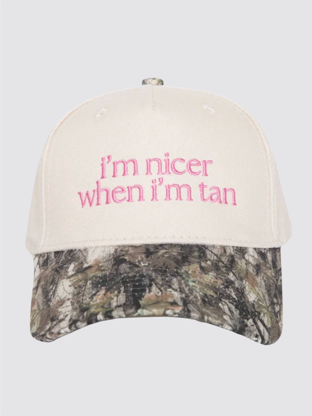 I'm Nicer When I'm Tan Trucker Hat