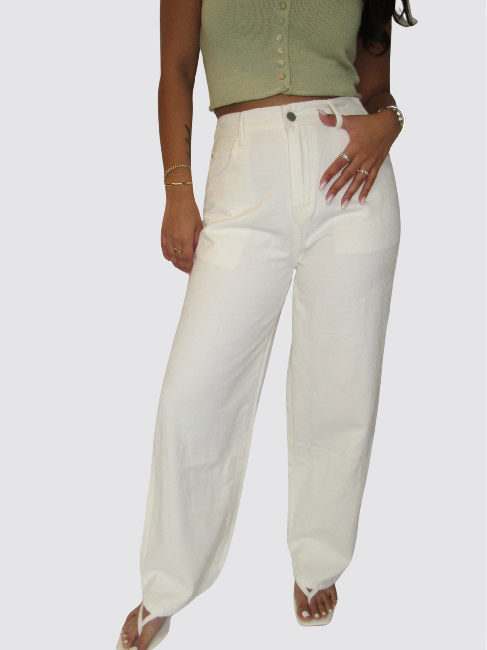 Hamptons Wide Leg Jeans
