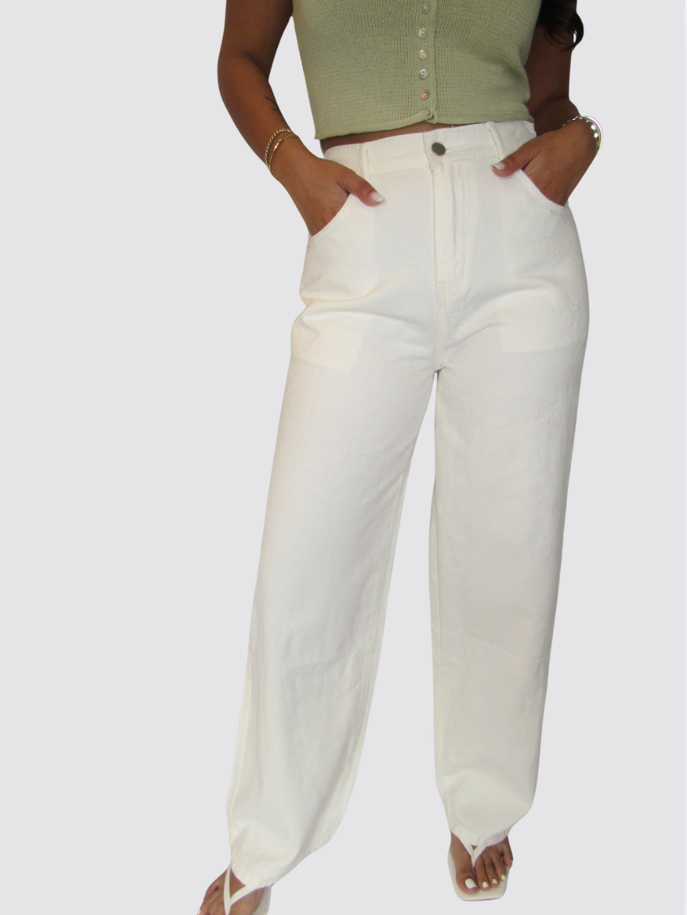 Hamptons Wide Leg Jeans