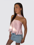 Gia Satin Halter Top