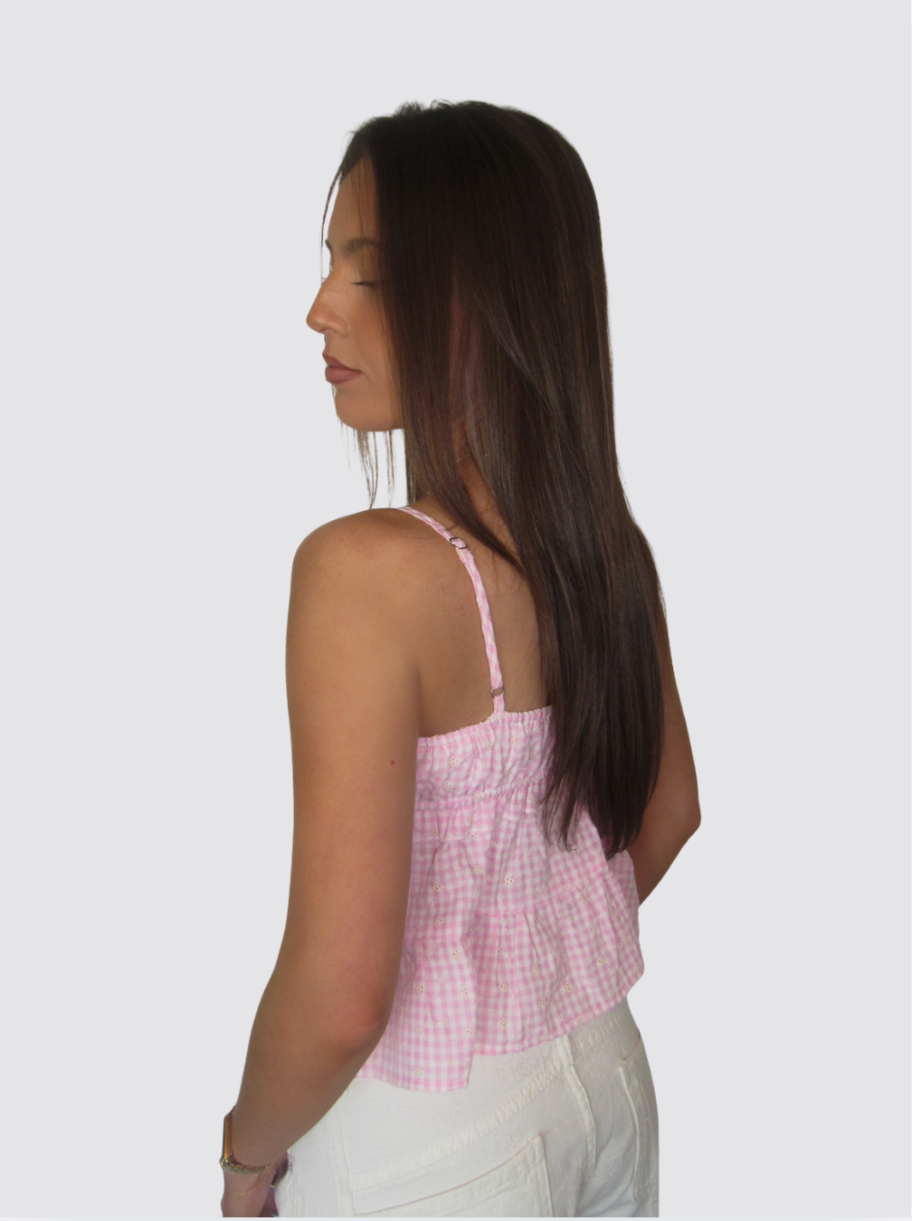 Sadie Gingham Tank