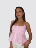 Sadie Gingham Tank