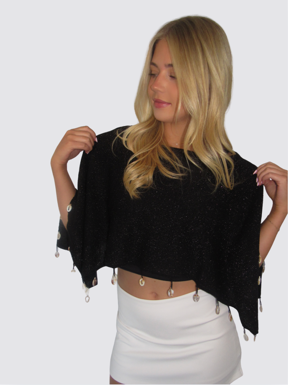 Seashell Soirée Poncho