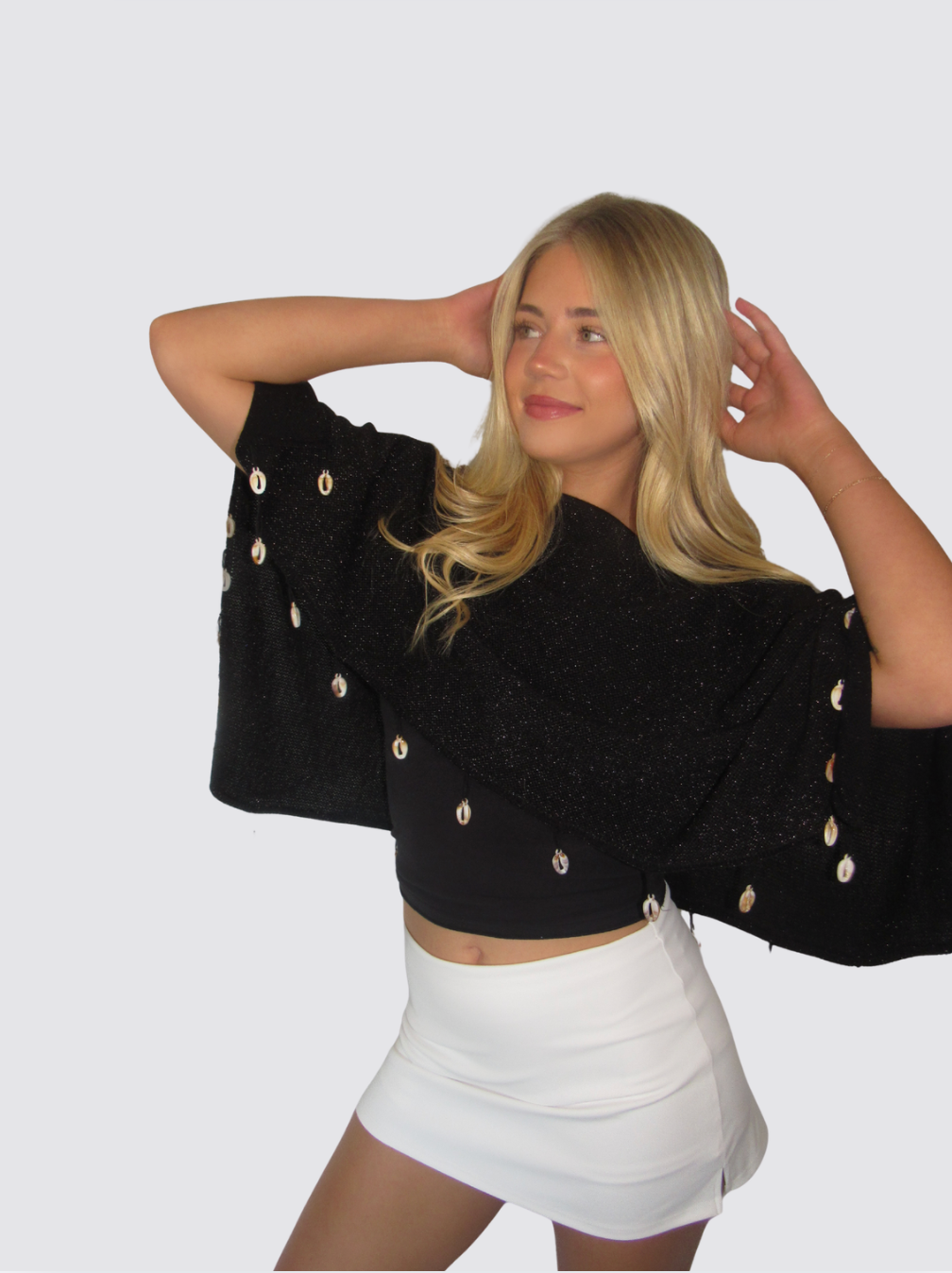 Seashell Soirée Poncho