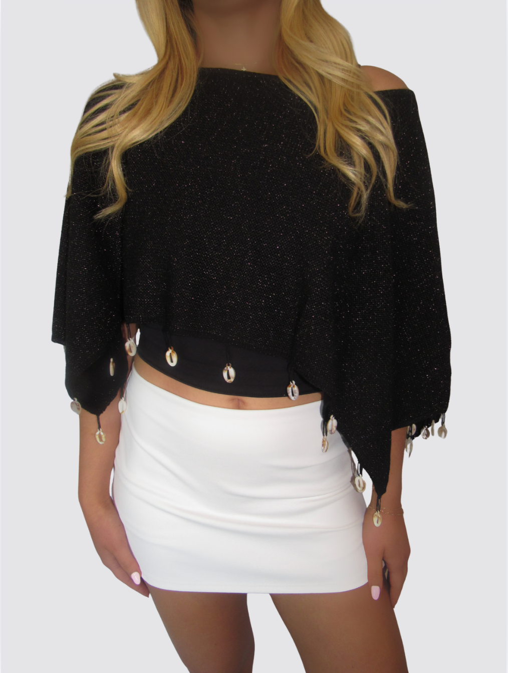 Seashell Soirée Poncho