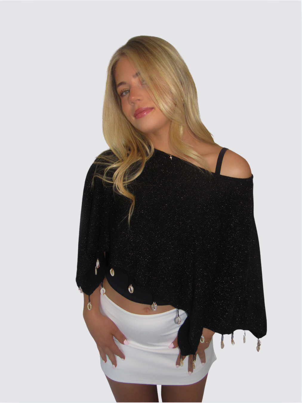 Seashell Soirée Poncho