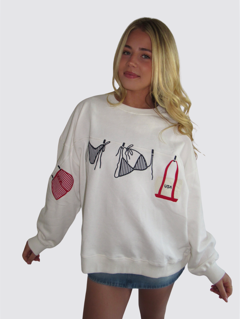 Nantucket Lineup Crewneck
