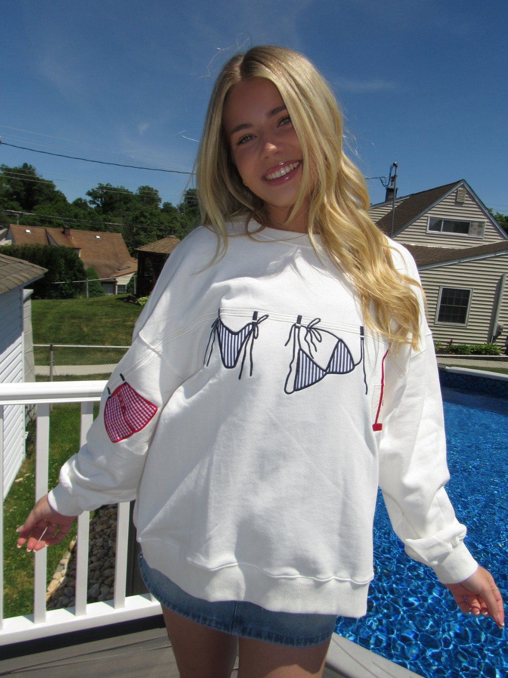 Nantucket Lineup Crewneck