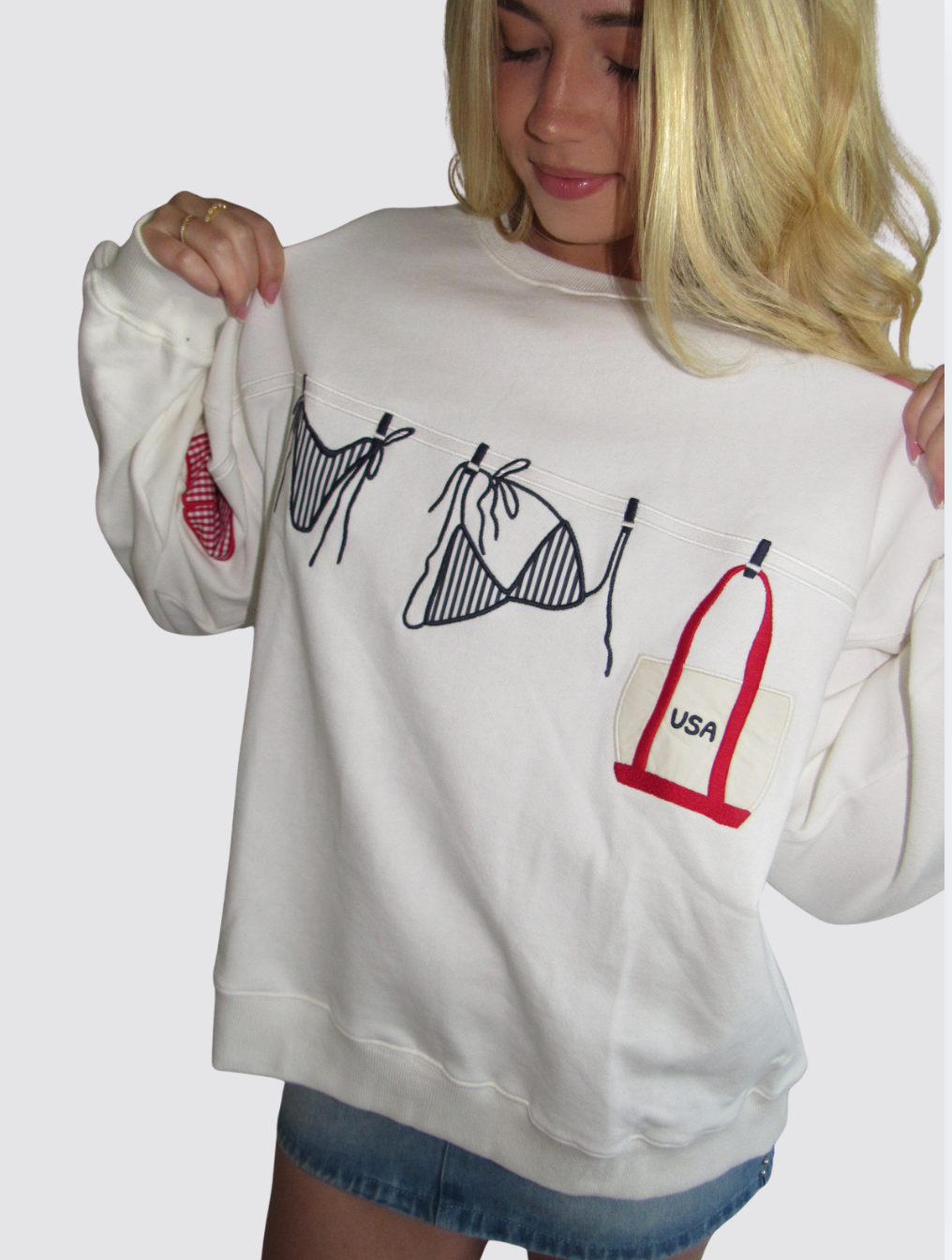 Nantucket Lineup Crewneck